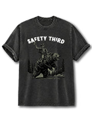 Safety Third Washed T-Shirt