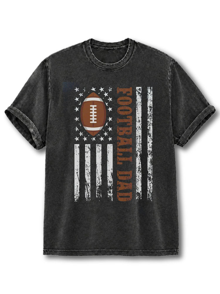 FOOTBALL DAD Washed T-Shirt
