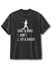 How To Bunt Washed T-Shirt