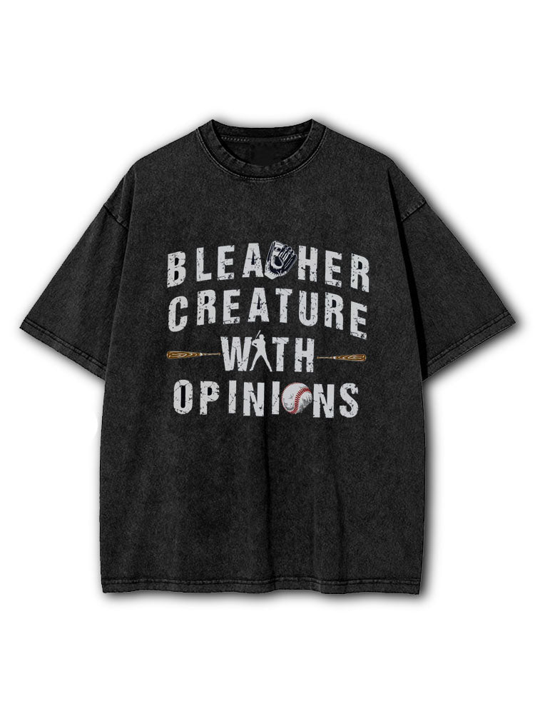Bleacher Creature Baseball Washed T-Shirt