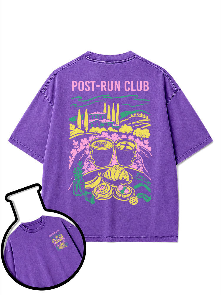 Post Run Club Washed T-Shirt