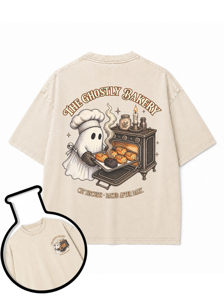 THE GHOSTLY BAKERY Washed T-Shirt