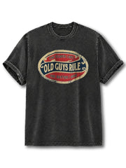 Old Guys Rule Washed T-Shirt