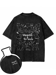 Respect the locals Washed T-Shirt