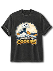 POWERED BY COOKIES Washed T-Shirt