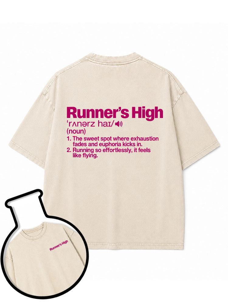 Runner's High Washed T-Shirt