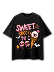 Sweet and Spooky Washed T-Shirt