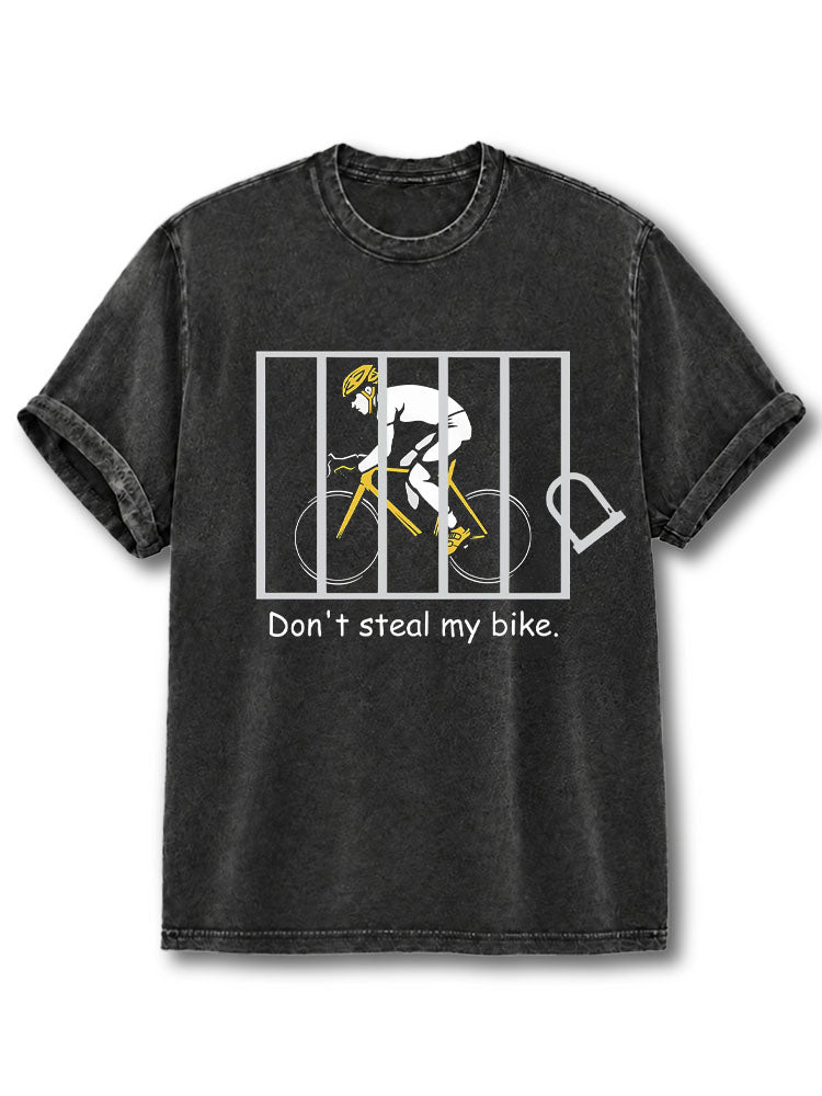Don't steal my bike Washed T-Shirt