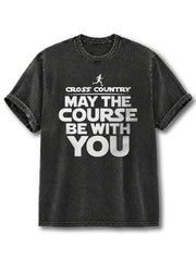 May The Course Be With You Washed T-Shirt