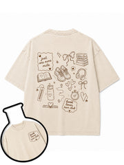 book lover run club Washed T-Shirt