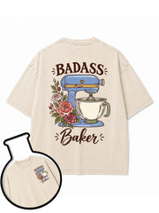 BADASS Baker Washed T-Shirt