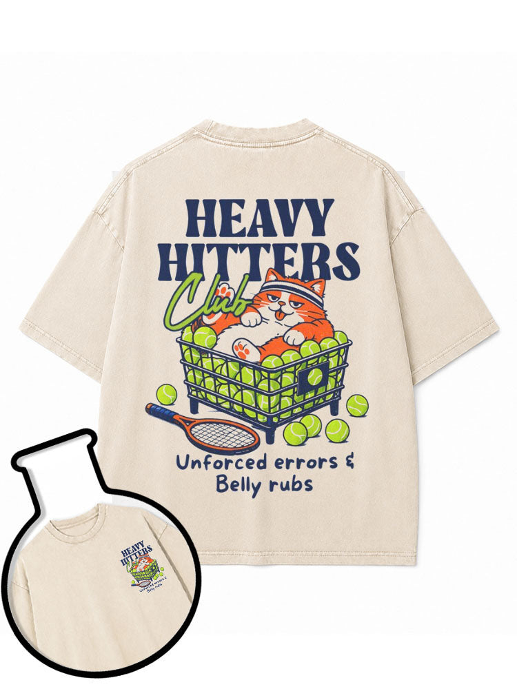 HEAVY HITTERS Club Washed T-Shirt