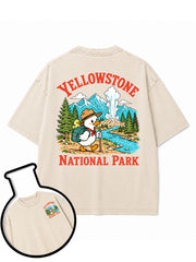 YELLOWSTONE NATIONAL PARK Washed T-Shirt