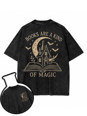 Books are a kind of magic Washed T-Shirt