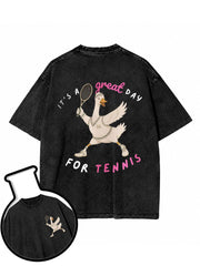 It's A Great Day for Tennis Washed T-Shirt