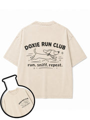 Doxie Run Club Washed T-Shirt