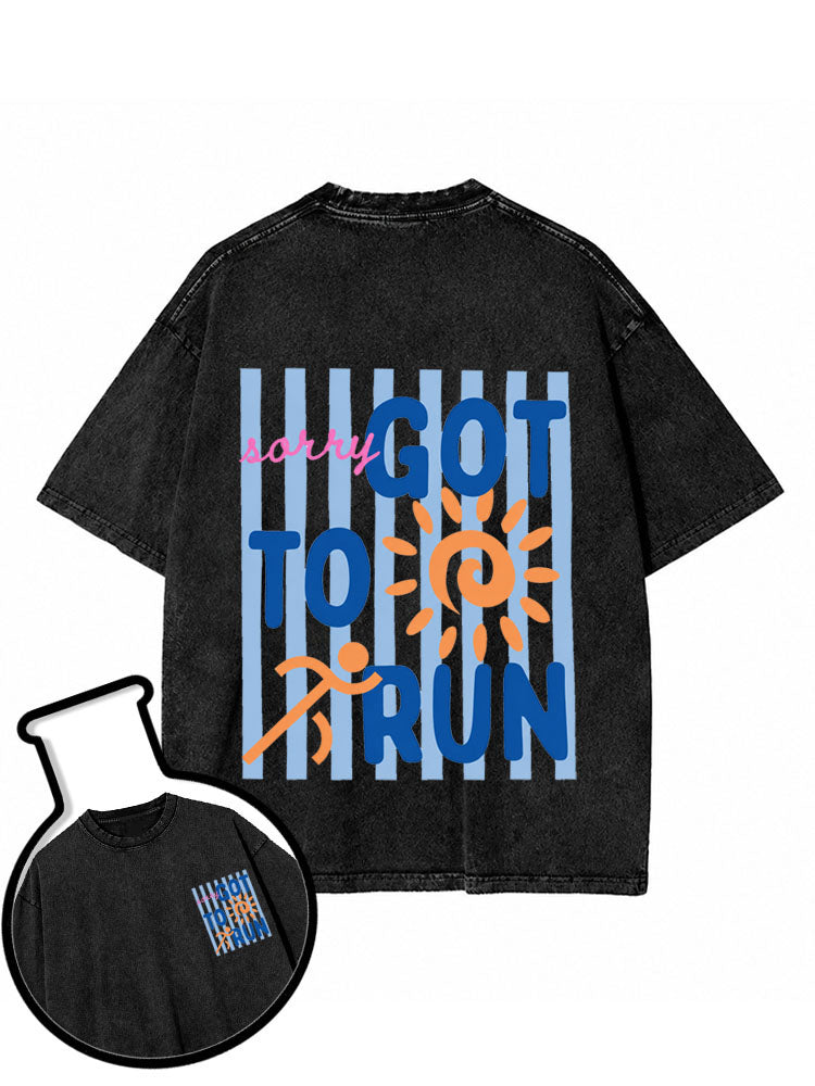 Got to Run Washed T-Shirt