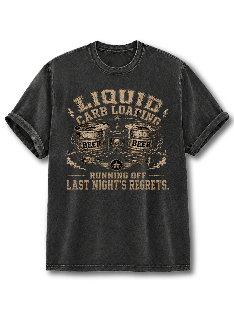 Liquid Carb Loading Washed T-Shirt