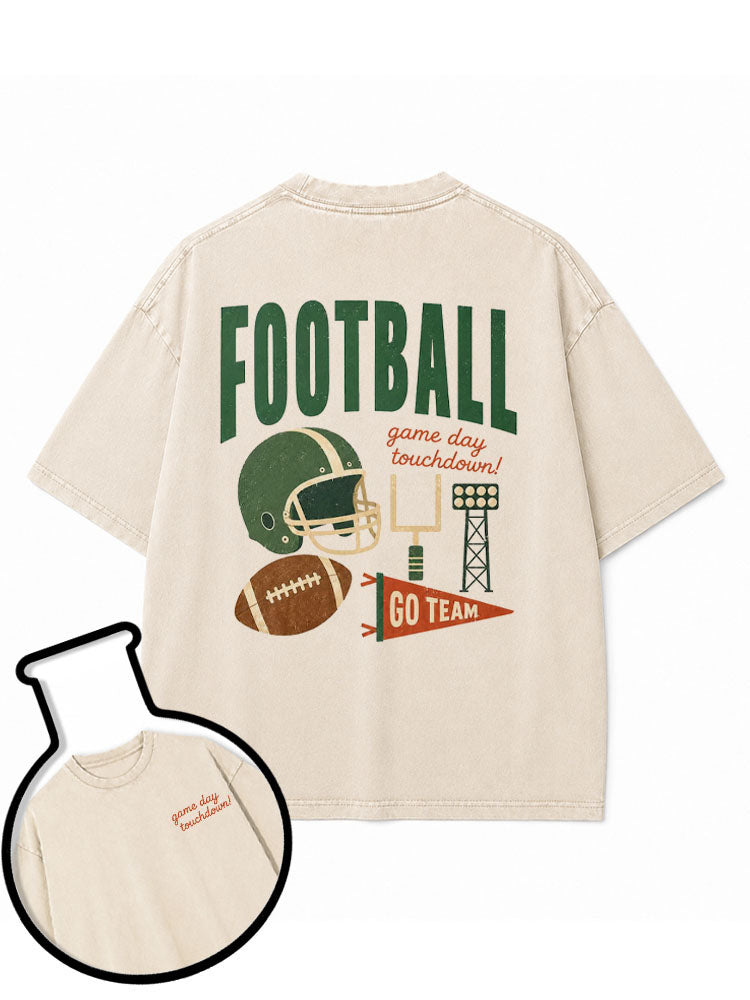 FOOTBALL Washed T-Shirt