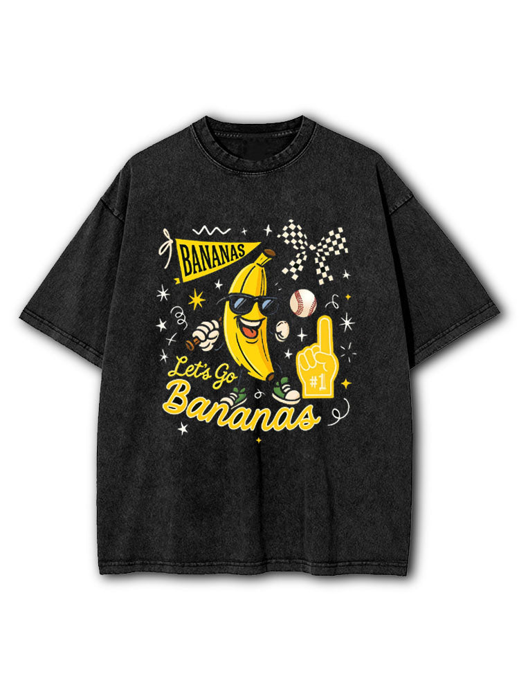 Let's Go Bananas Washed T-Shirt
