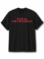 Use Your Brain Cotton Shirt