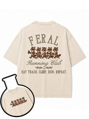 FERAL Running Club Washed T-Shirt
