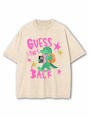 Guess Who's Back Washed T-Shirt