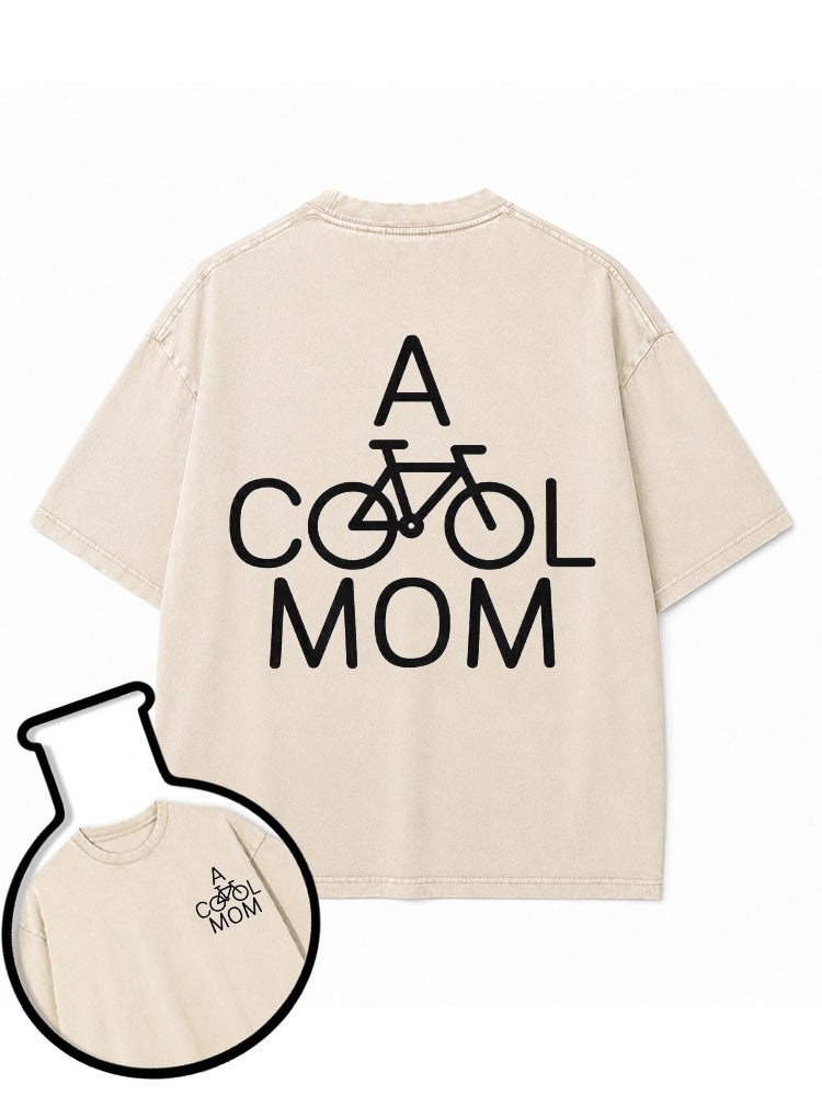 A COOL MOM Washed T-Shirt