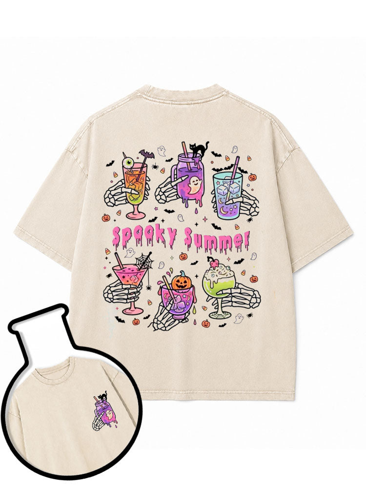 Spooky Summer Washed T-Shirt