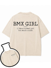 BMX GIRL Washed T-Shirt