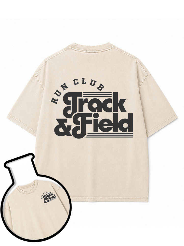 Track & Field Washed T-Shirt