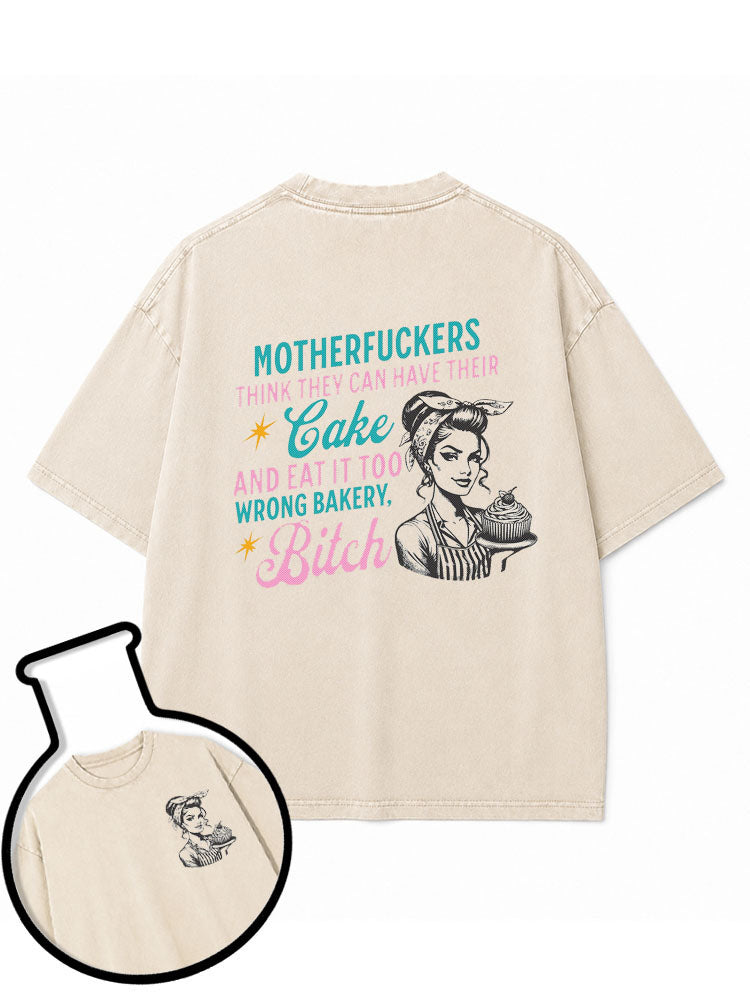 Wrong Bakery Washed T-Shirt