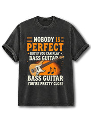 Nobody Is Perfect Washed T-Shirt