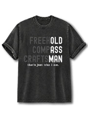 Old A Man Washed T-Shirt