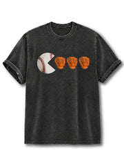 Baseball Glove Washed T-Shirt