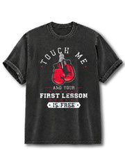 Your First Lesson Is Free Washed T-Shirt