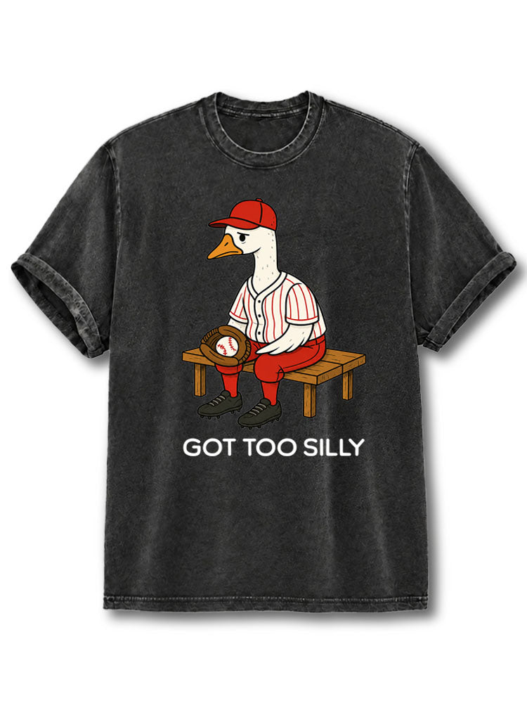 Got Too Silly Washed T-Shirt