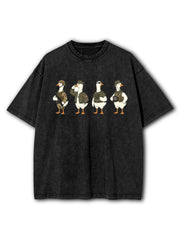 Silly Goose Army Washed T-Shirt