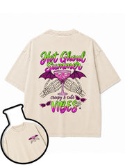 Hot ghoul summer Washed T-Shirt