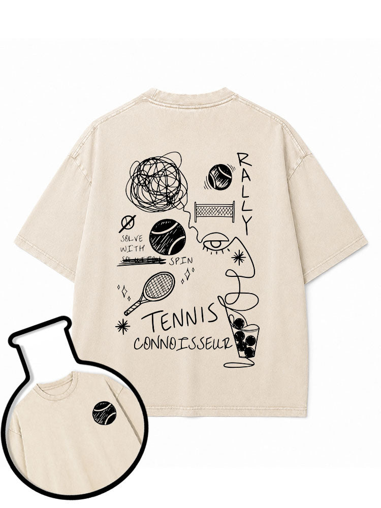 TENNIS CONNOISSEUR Washed T-Shirt