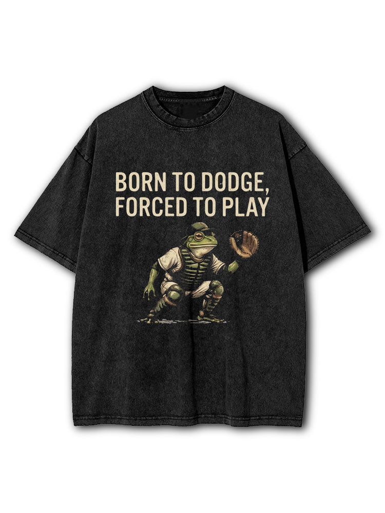 Born to Dodge Washed T-Shirt