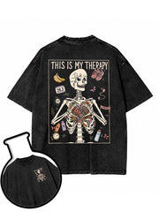 This Is My Therapy Washed T-Shirt