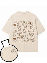 silly goose football club Washed T-Shirt