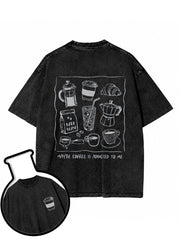 maybe coffee addicted to me Washed T-Shirt