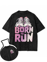 BORN TO RUN Washed T-Shirt
