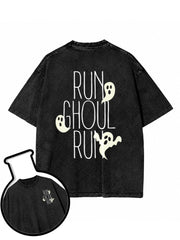 RUN GHOUL RUN Washed T-Shirt