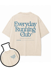 Everyday Running Club Washed T-Shirt