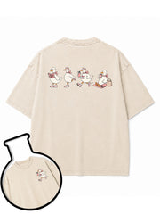 SILLY GOOSE Running Club Washed T-Shirt