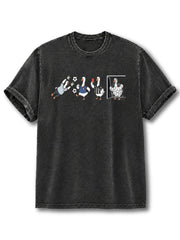 Soccer Goose  Washed T-Shirt