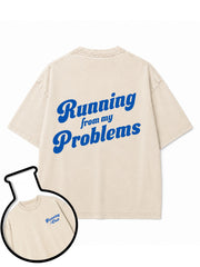 Running From My Problems Washed T-Shirt